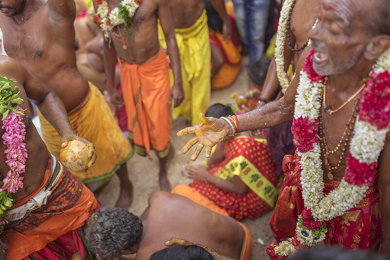 Сейчас будет удар кокосом.