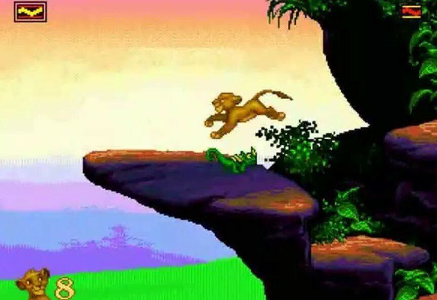The Lion King на Sega Mega Drive