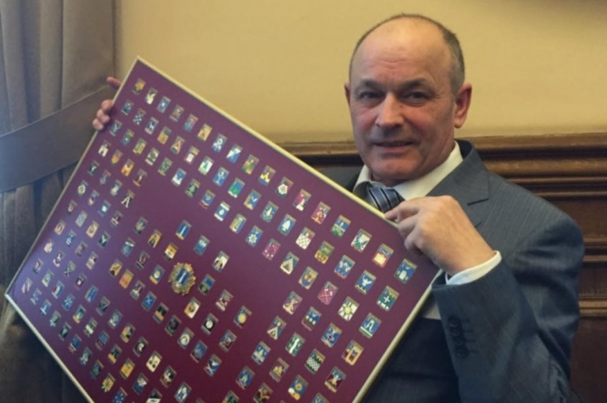    Исполнительный директор Союза геральдистов России Константин Мочёнов.