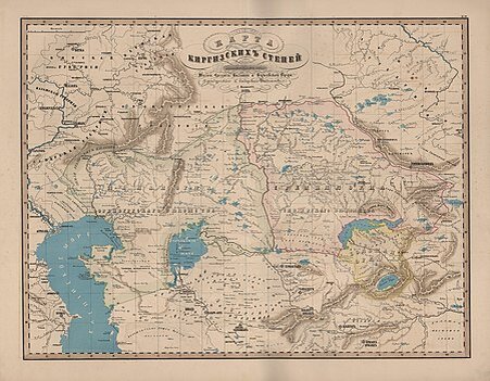 Три казахские орды Малая, Средняя и Большая