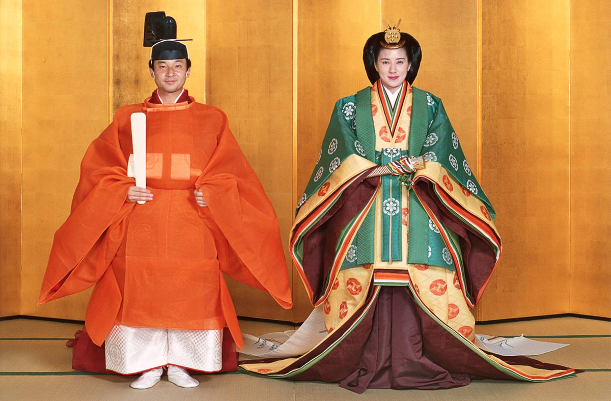Император Нарухито и Императрица Масако