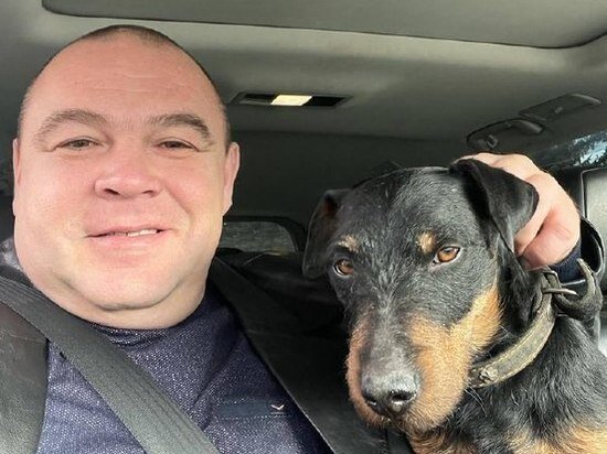     Мэр Невинномысска приехал на встречу с другом в Кисловодск вместе со своим псом Депом. Фото из телеграм-канала градоначальника