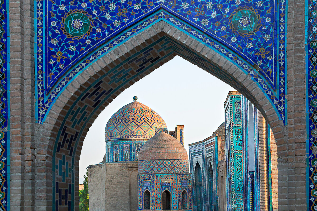 Шахи зинда Узбекистан
