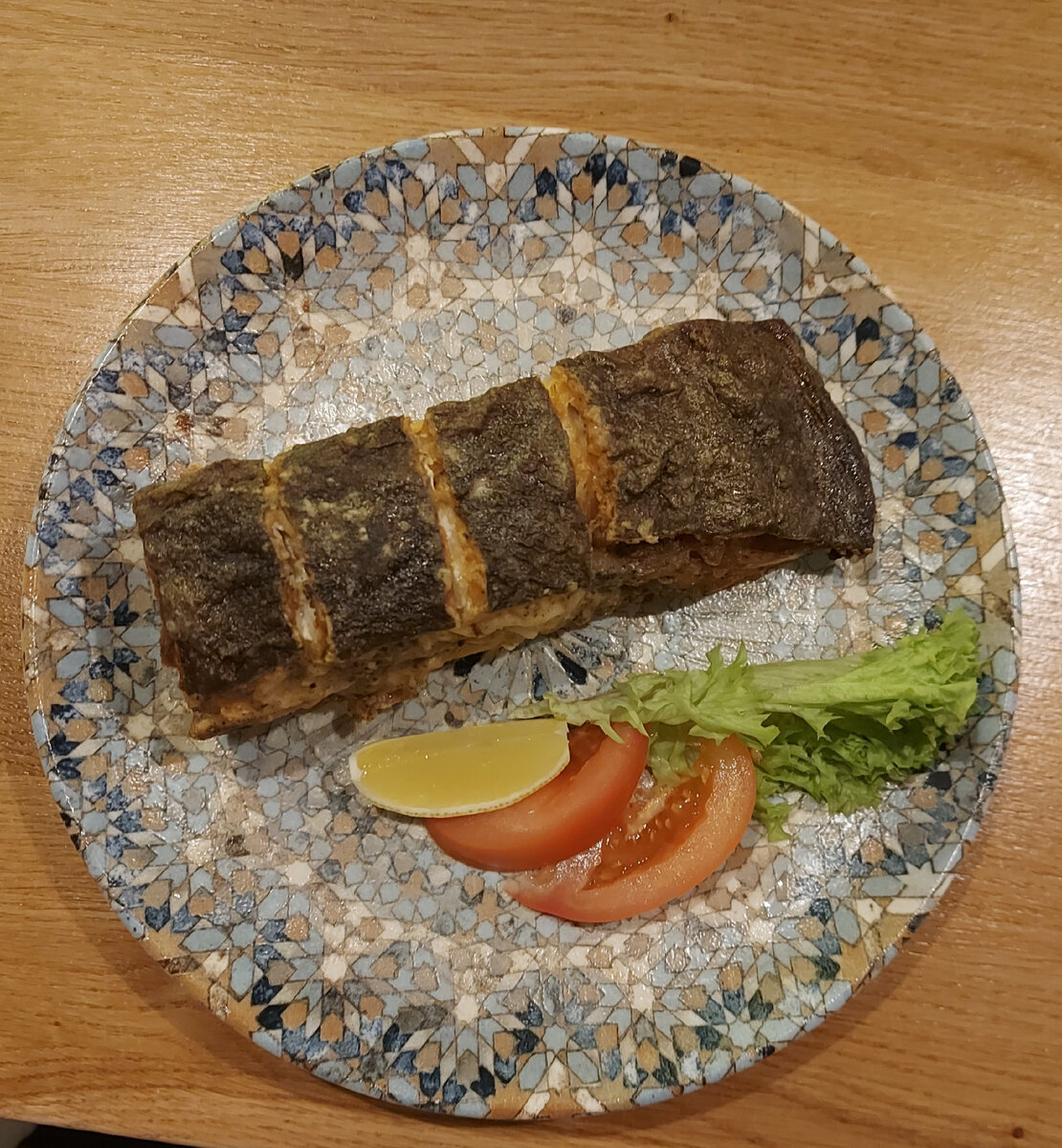 Камбала на гриле. Геленджик.