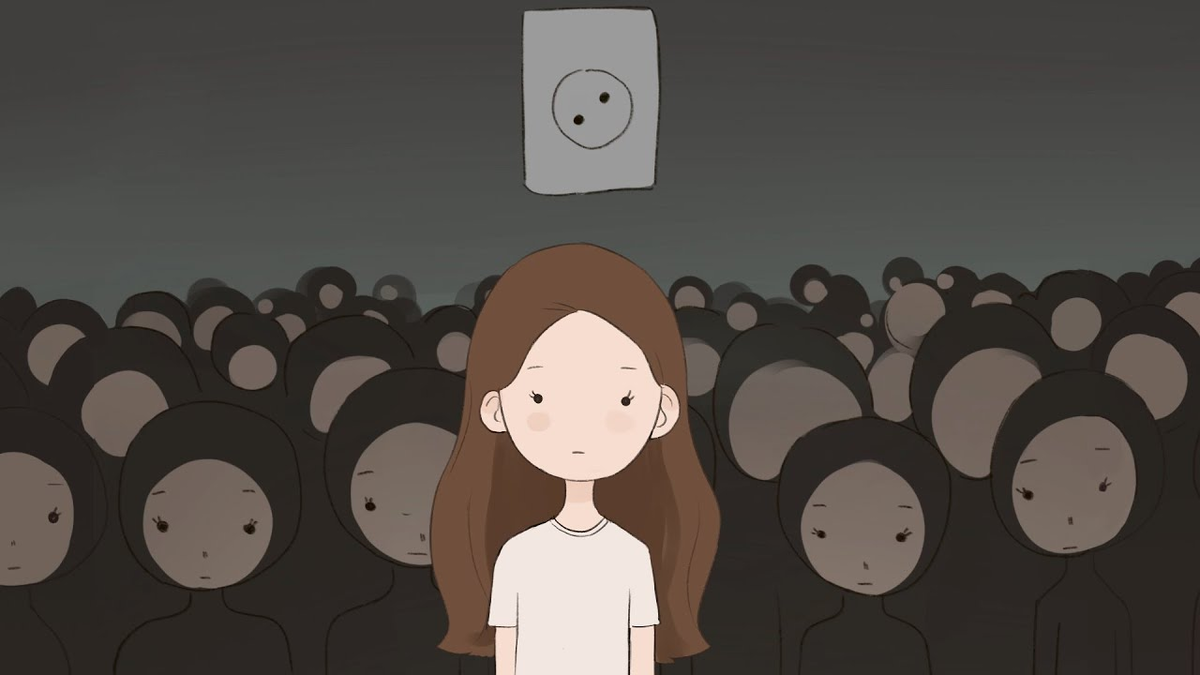 Одна из иллюстраций к песне I ≠ DOLL