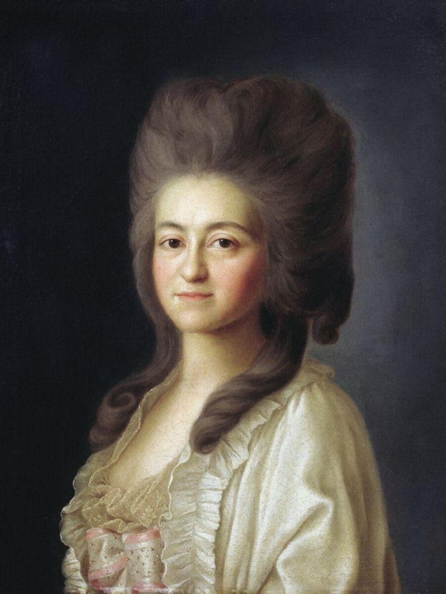 Портрет княгини Е. А. Волконской (Мельгуновой) работы Л. С. Миропольского 