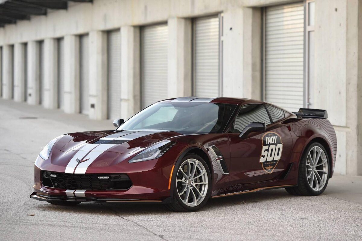 Chevrolet Corvette Grand Sport Indy 500 Pace Car 2019 года