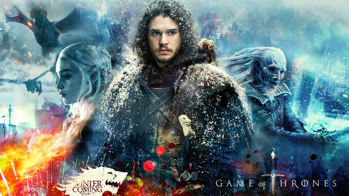 Постер "Игра престолов", HBO