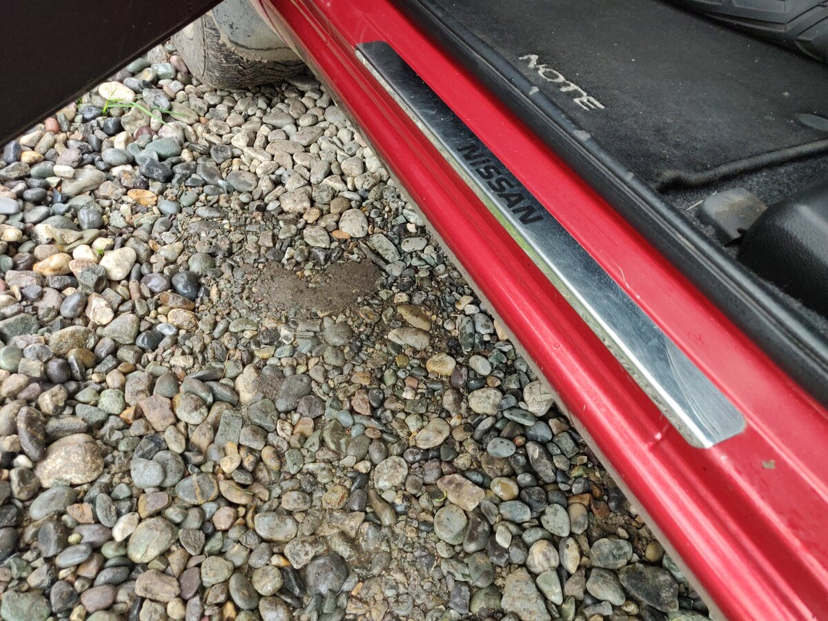 Накладка на переднем "водительском" проеме