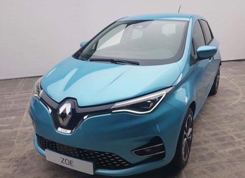 предположительно новая Renault Zoe