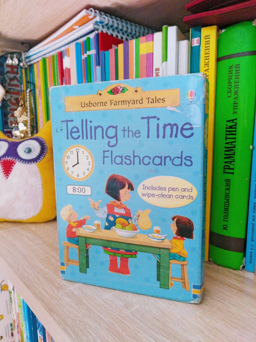 Flashcards "Telling the Time" от "Usborne"