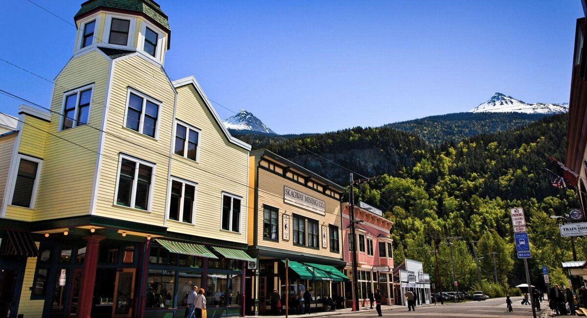 Скагуэй был основан бегунами во время золотой лихорадки конца 19-го века 