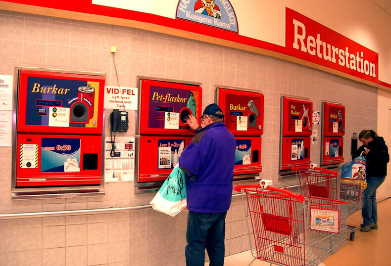 Так в Швеции можно получить деньги за мусор. Фото взято на сайте https://fotostrana.ru