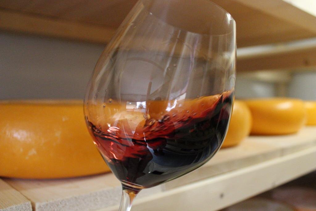 Хранилище сыра при Сыроварне Сабсай