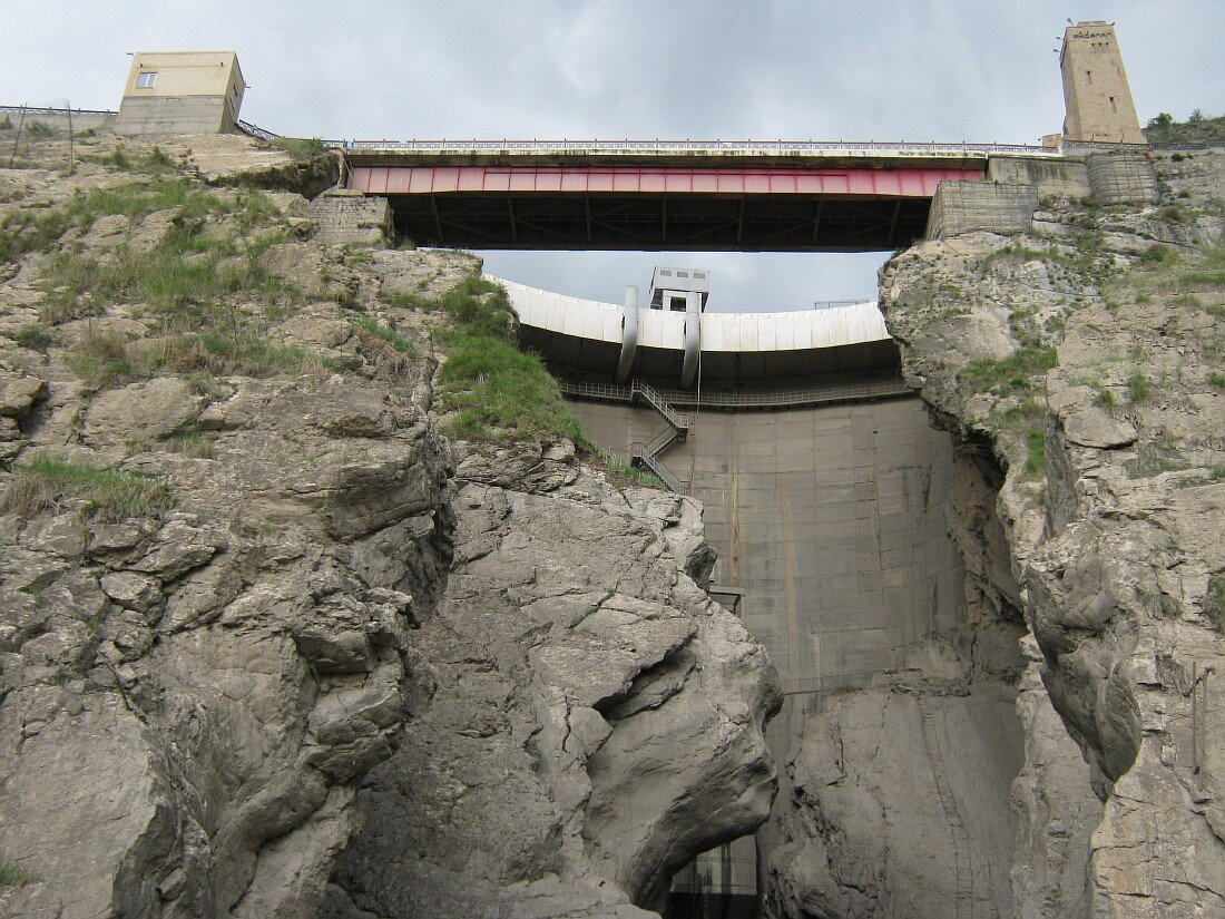 Гергебильское водохранилище фото