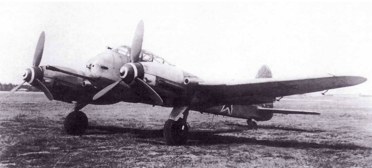 Ме-410 Hornisse (Шершень) - далекий потомок Bf-110