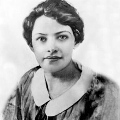 Anna Chaykovskaya (Anderson), photo of the end of 1920-s 