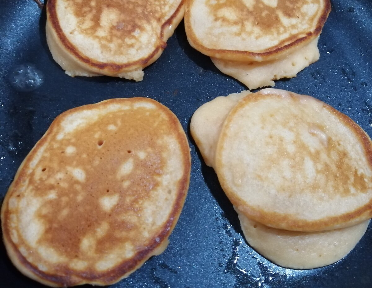 Оладьи на ряженке пышные