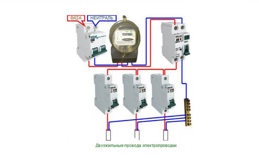 Дифавтомат подключение. Схема подключения автоматов без заземления. Схема подключения УЗО на 3 фазы без заземления. УЗО схема подключения без заземления 220в. Схема подключения однофазного УЗО без заземления.