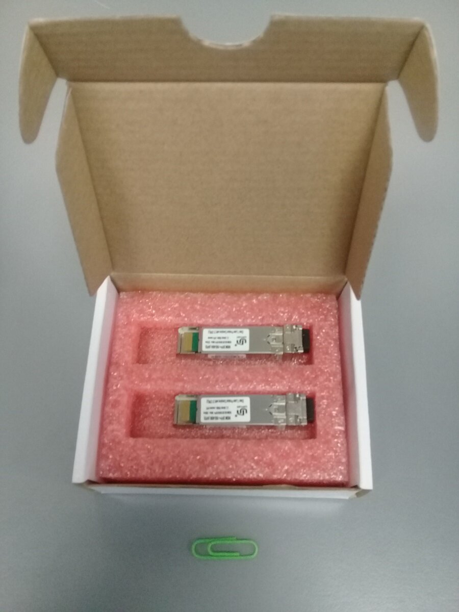 Одноволоконный оптический трансивер WDM SFP+ 10G-60A/B (APD ...