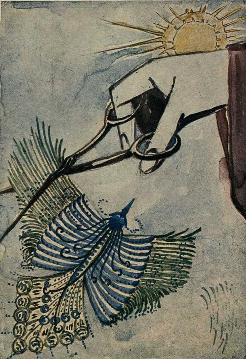 Мое вдохновение (И.П. Карпов, Творчество душевнобольных, Москва, 1926 год)