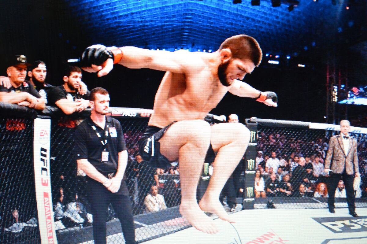 Перед боем  все могли наблюдать полёт "Орла".