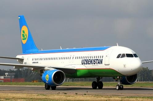  Airbus A320 "Узбекистон хаво йуллари". Фото пресс-службы компании