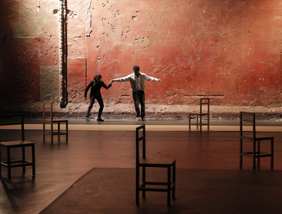 2. Recherche théâtrale de Peter Brook et Marie-Hélène Estienne, photo : Pascal Victor