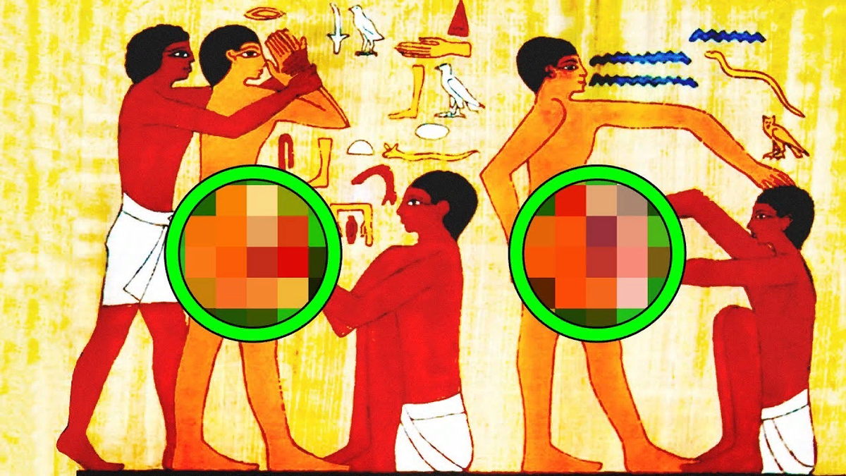 Обрезание в Древнем Египте. Источник:vtomb.com