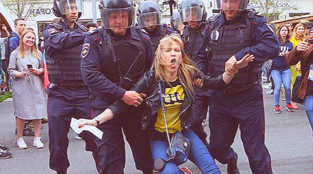 произвол, власть, столица, задержания