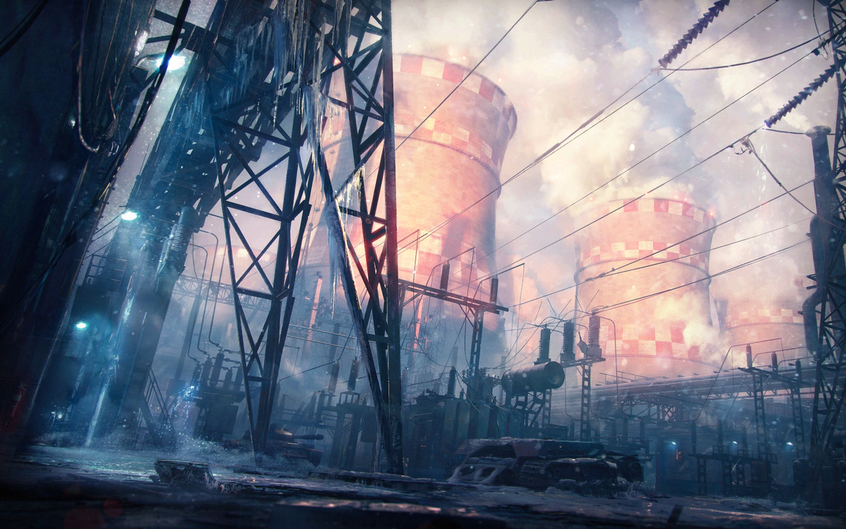 Заставка перед входом на поле боя                                                            на карте Крафтверк