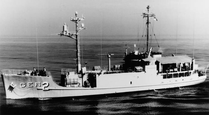 «Пуэбло» в октябре 1967 года. Фото: U.S. Navy Naval History and Heritage Command