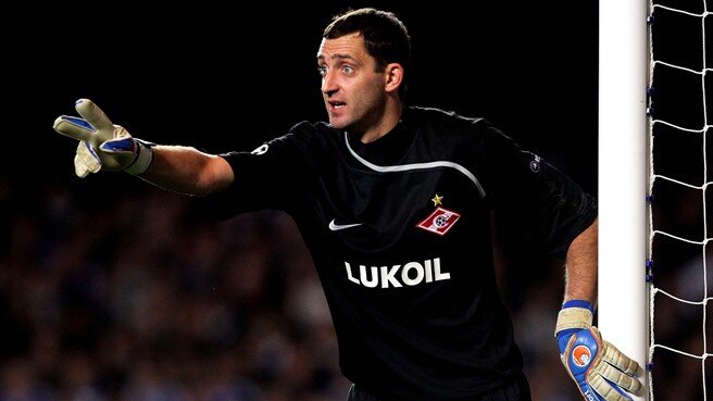 Андрей Дикань в матче Лиги Европы с «Аяксом»