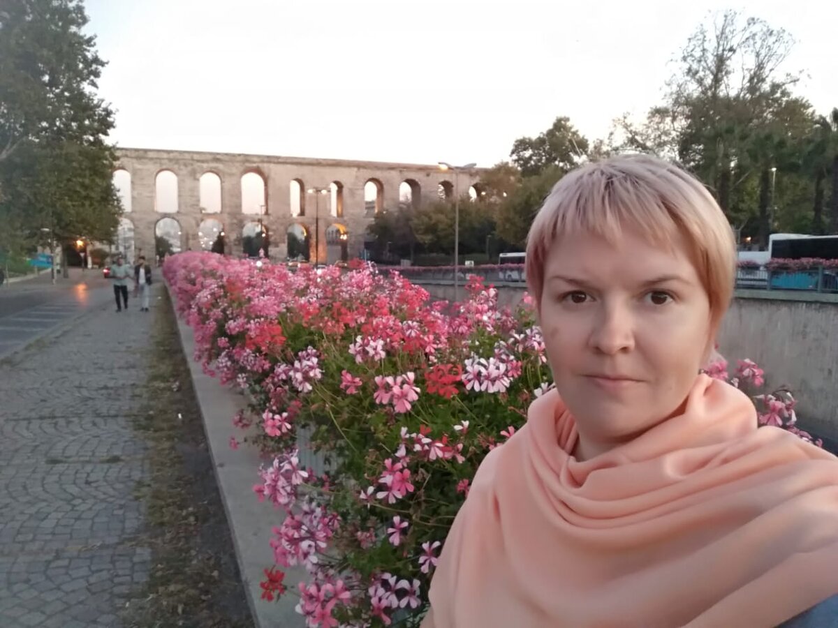 Стамбул. Акведук Валента