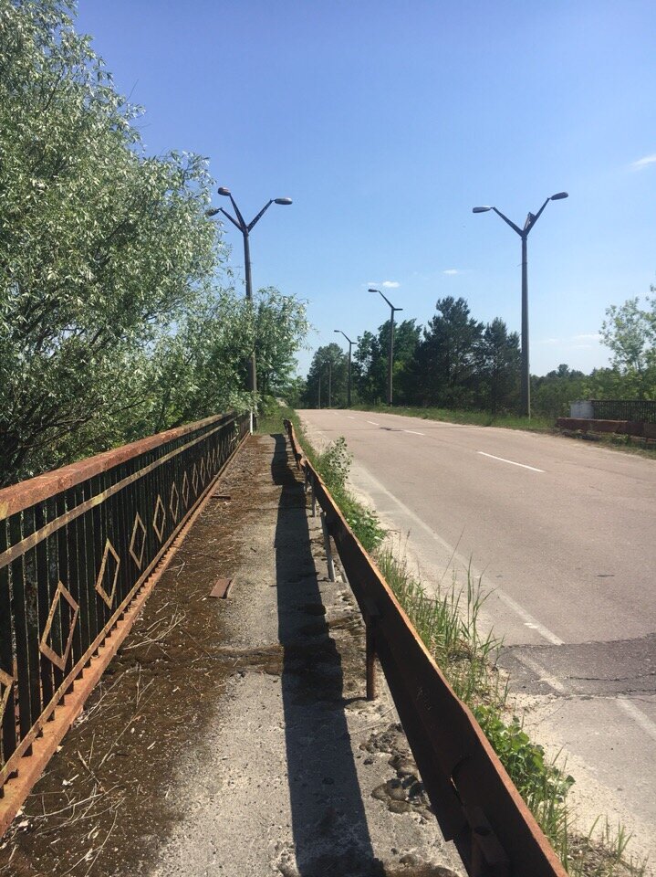 Мост смерти в чернобыле