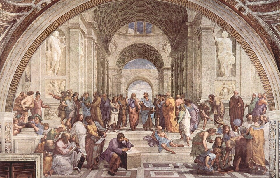 https://pixabay.com/photos/art-school-of-athens-raphaël-1143741/