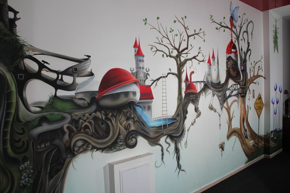 Фото заимствованно. Принтер для печати на стенах