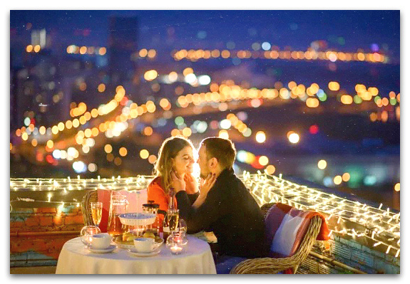 Ухаживания  на свиданиях, американские традиции