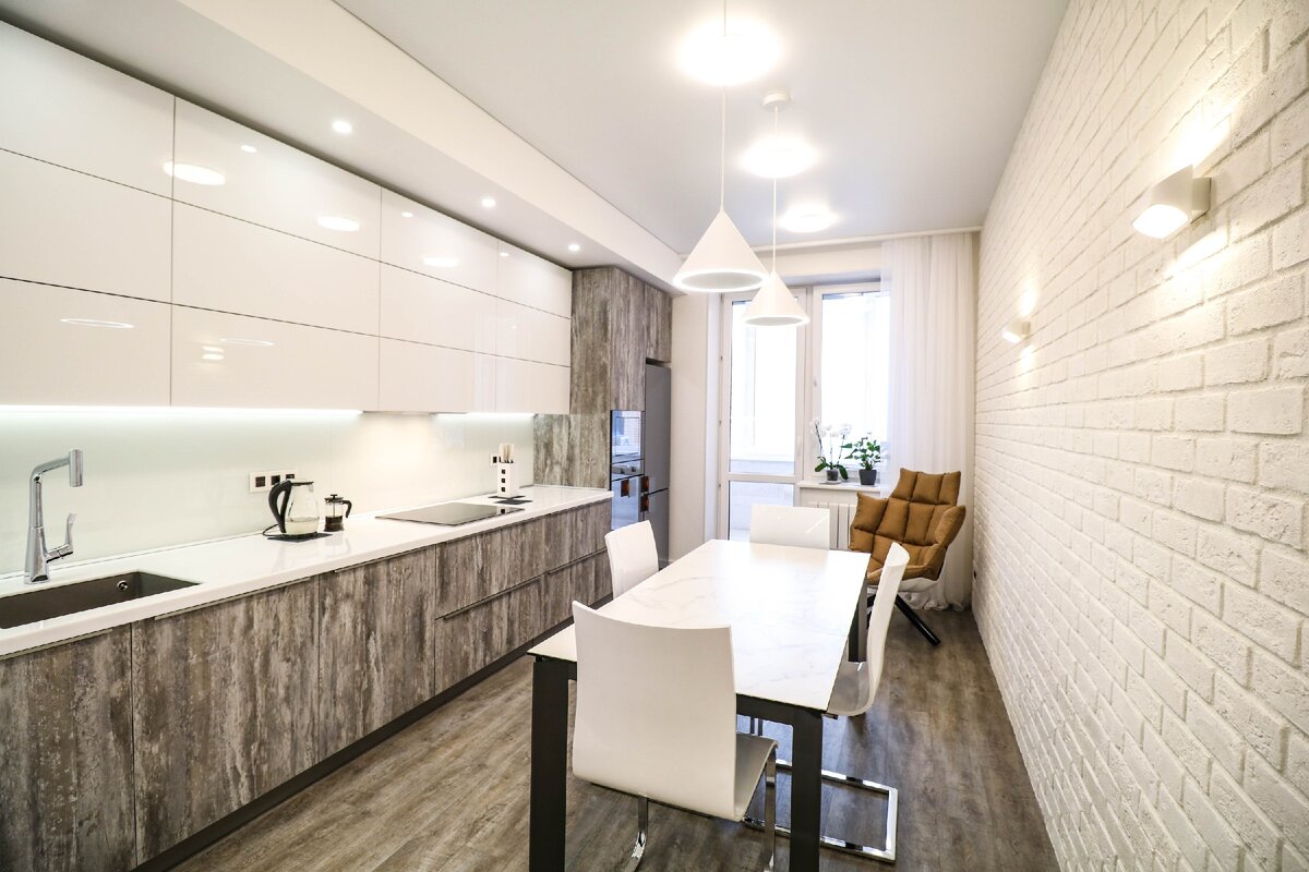 Завершенный ремонт кухни