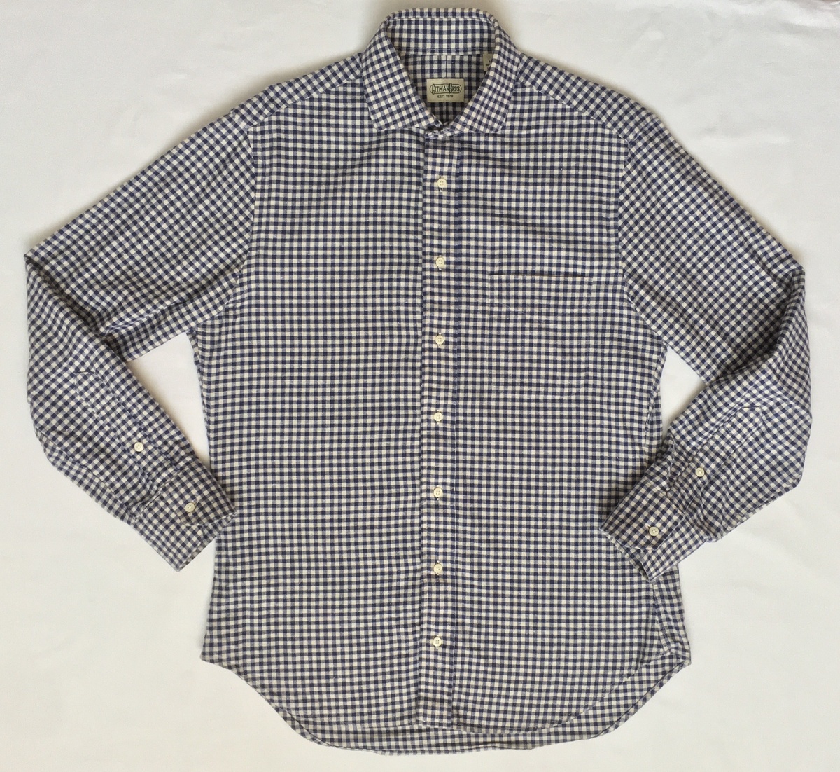 Такая вот мелкая двухцветная клетка называется Gingham Chek