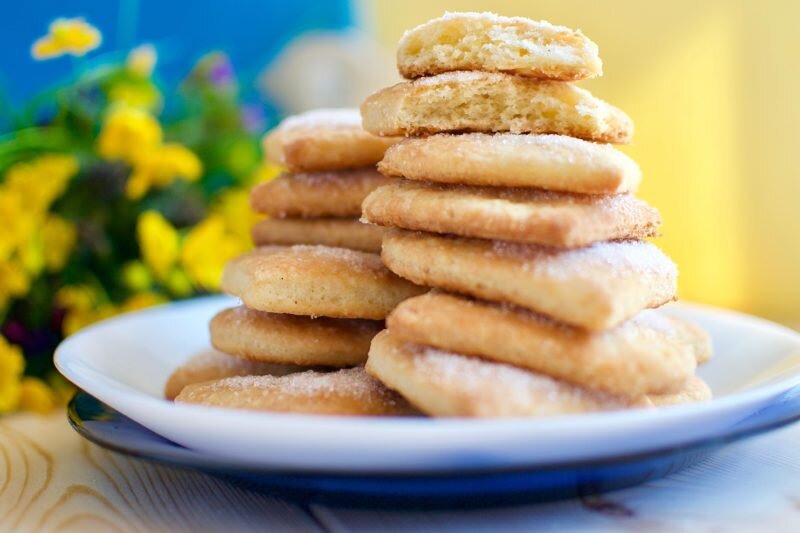 Дрожжевое печенье. Иллюстрация с сайта https://orangemarmelad.ru