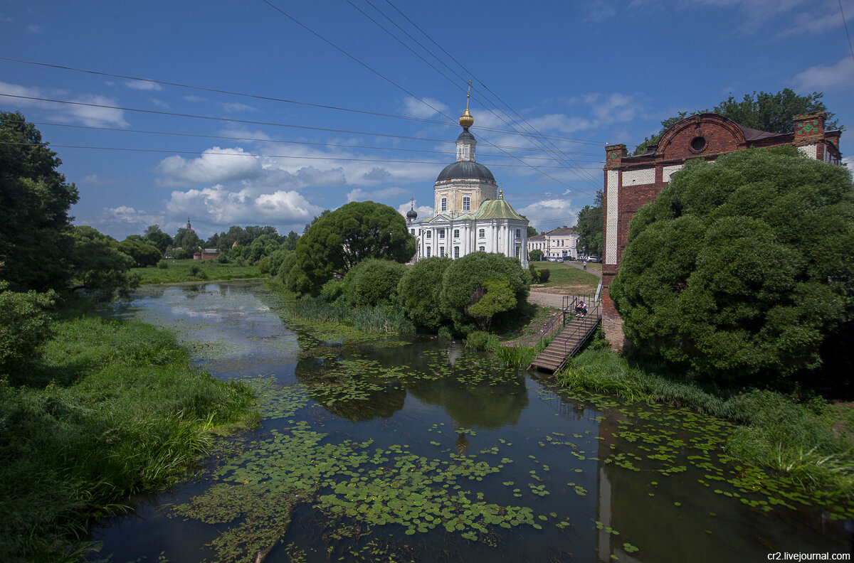 Вязьма Троицкий собор вид сверху