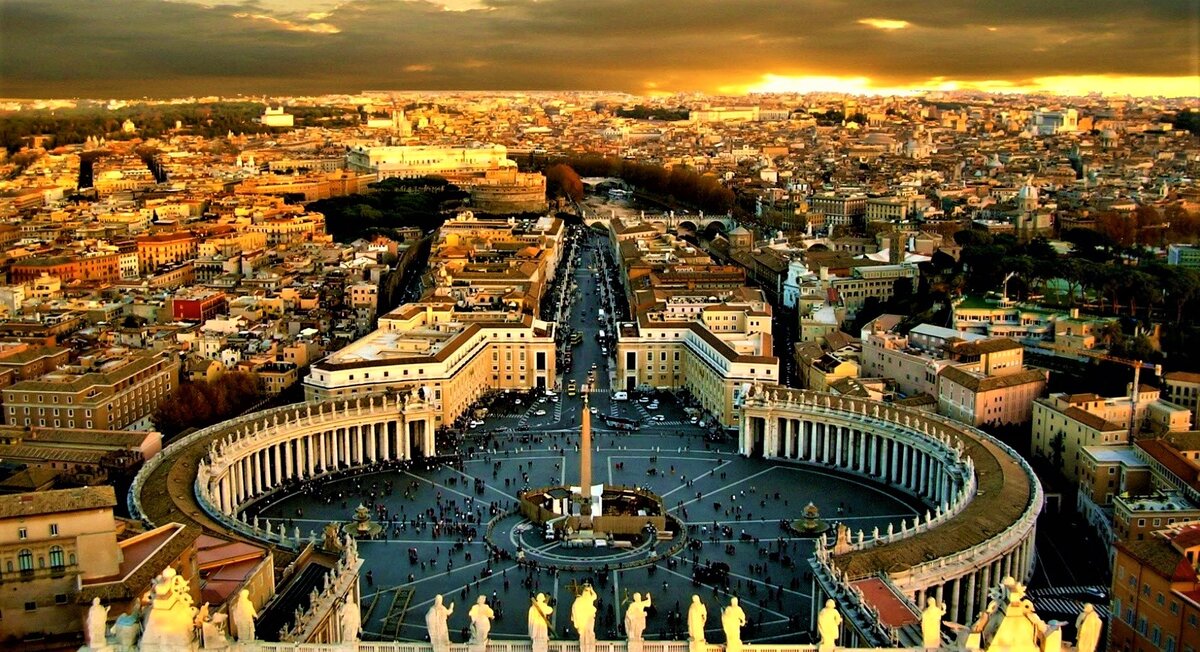 Ватикан, площадь Святого Петра