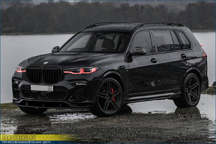 Новинка ассортимента моего тюнинг-ателье - аэродинамический обвес FT на BMW X7 G07