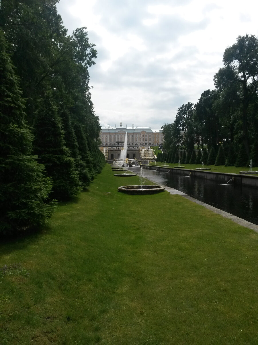 Фото автора. Петергоф.