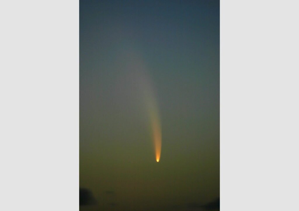 Комета в небе