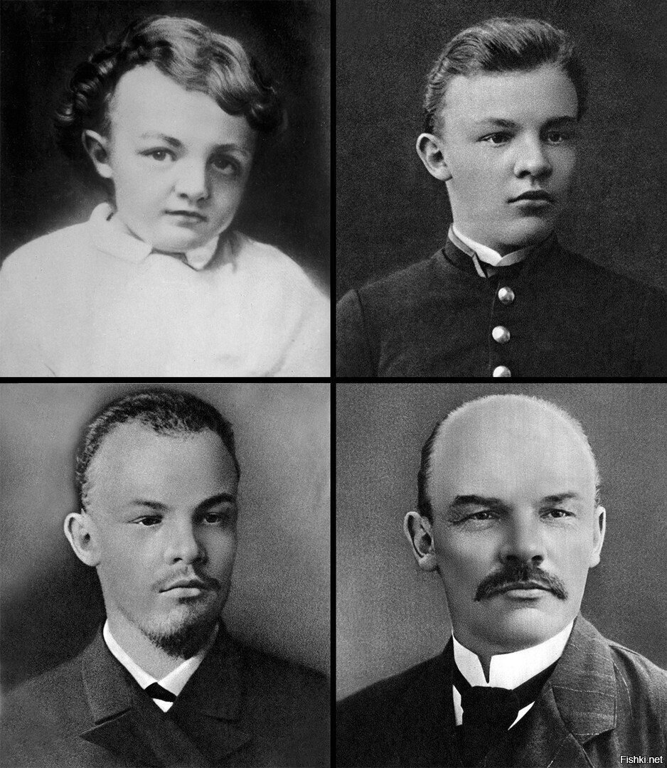 Четыре Ленина (изображение взято из свободного доступа)