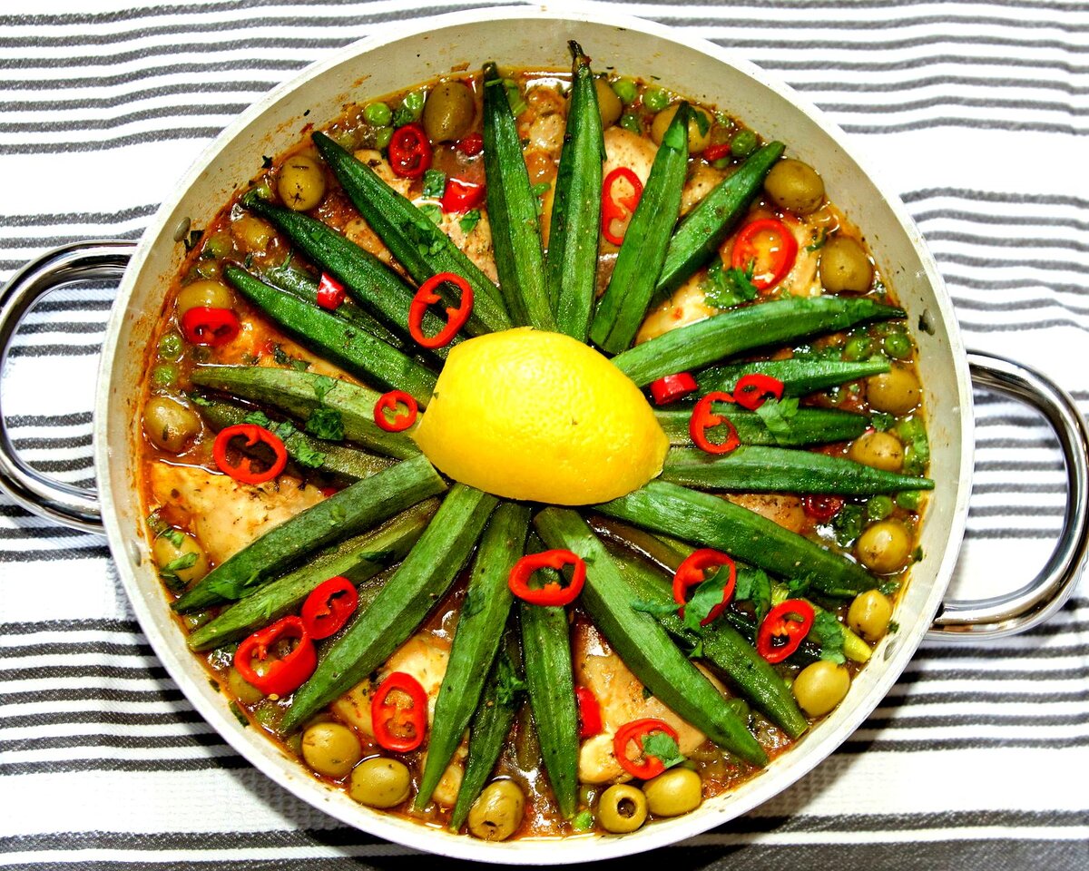 Блюдо африканской кухни