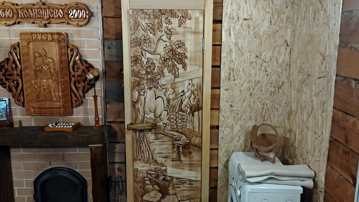 Каркасная дверь