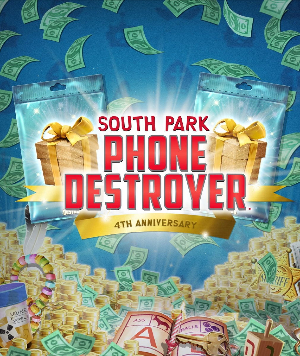 Подарки в честь четырёхлетия игры Южный Парк: Разрушитель Мобил (South Park: Phone Destroyer)!